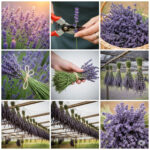 lavendel schneiden trocknen